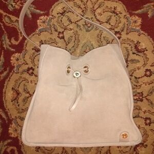 Retired Spartina 449 Harper Suede leather tote